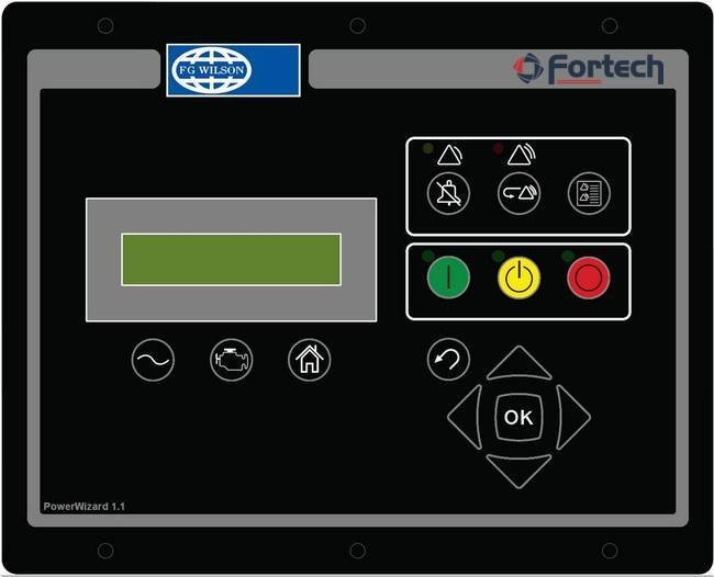 Módulo Controlador PowerWizard 1.1 FG Wilson  Fortech